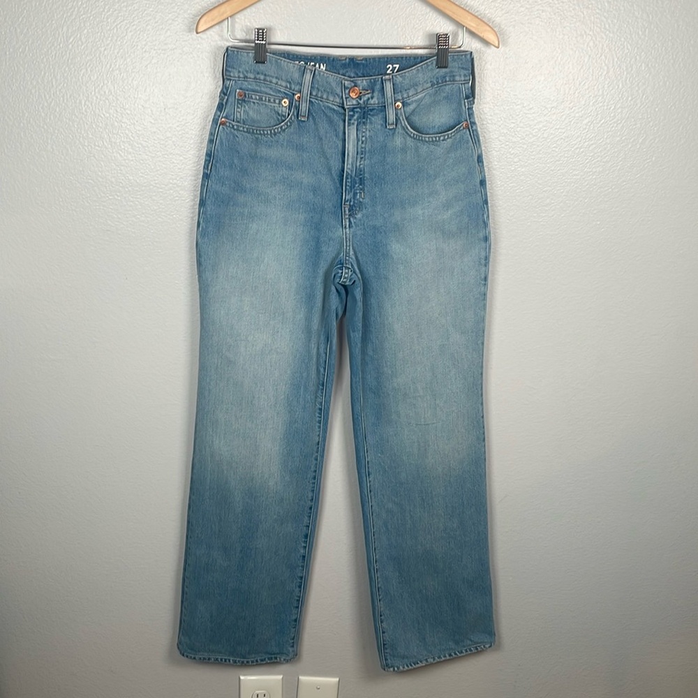 J. Crew 90’s wide-leg Jean size 27 cotton/lyocell blend high rise drapey